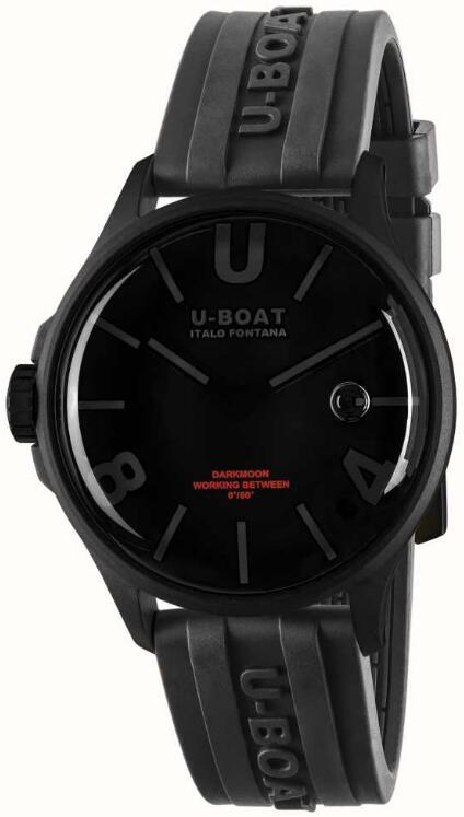 Review Replica U-BOAT Darkmoon 40mm Black Curve IPB 9545 watch